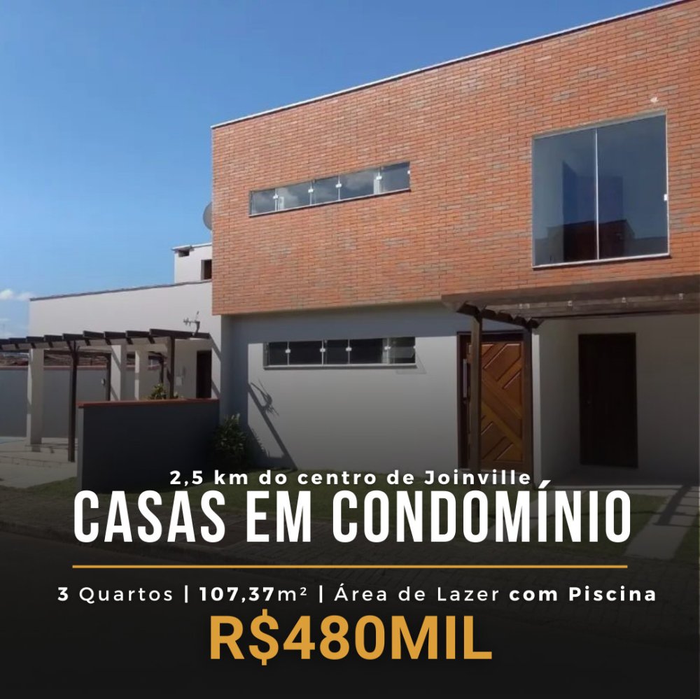 Casa em Condomínio - Venda - Itaum - Joinville - SC